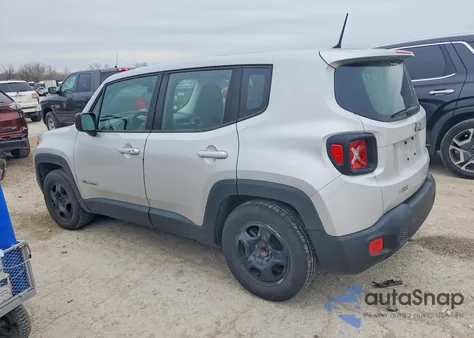 2016 Jeep Renegade Sport z USA, uszkodzony, nr VIN ZACCJAAT5GPD82796